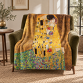 Öpücük – The Kiss Gustav Klimt Polar TV Battaniyesi