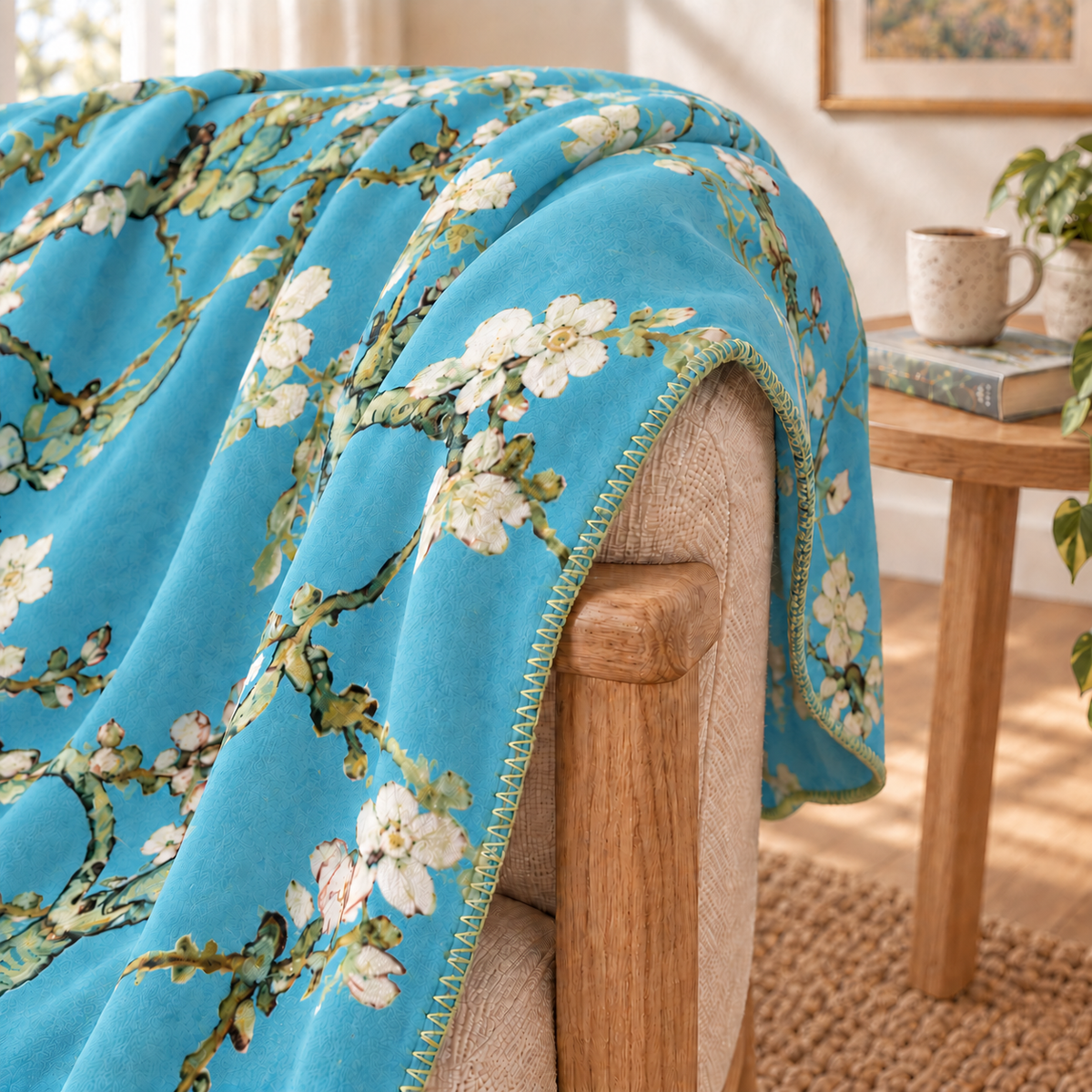 Almond Blossoms – Van Gogh Polar TV Battaniyesi