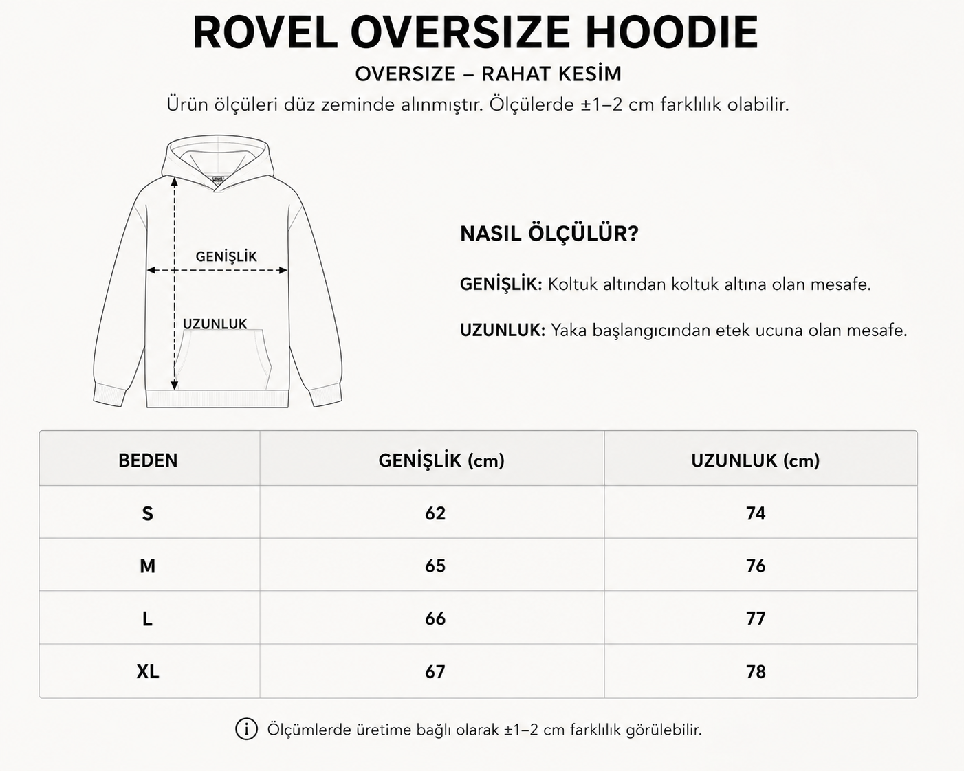 ROVEL MONEY NEVER SLEEPS Oversize Hoodie