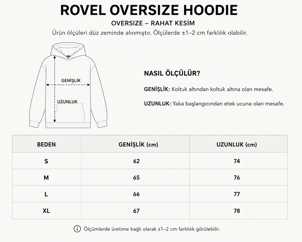 ROVEL ASCEND Oversize Hoodie